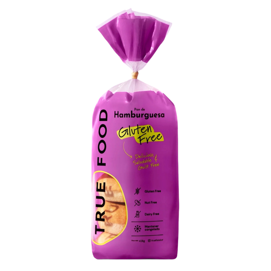 PAN HAMBURGUESA SIN GLUTEN TRUE FOOD 428G