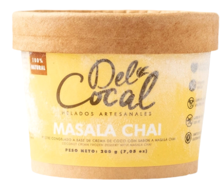 HELADO MASALA CHAI DEL COCAL 200G