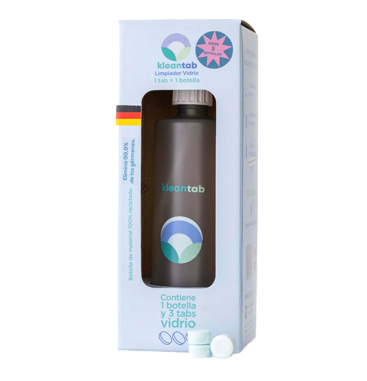 BOTELLA BIODEGRADABLE PARA LIMPIADOR KLEANTAB