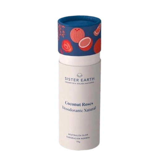 DESODORANTE COCONUT ROSES SISTER EARTH 60G