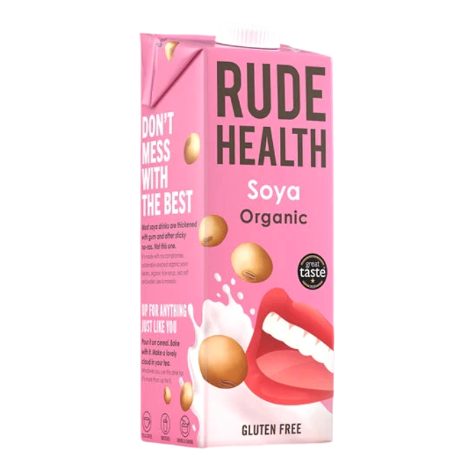 BEBIDA LECHE SOYA RUDE HEALTH 1L