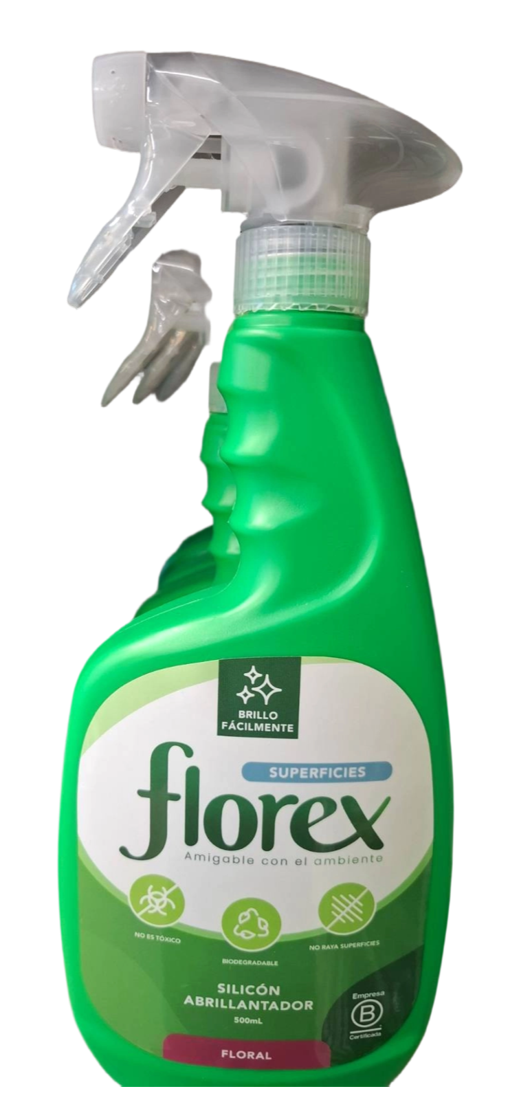 SILICON ABRILLANTADOR FLORAL  - FLOREX 500ML