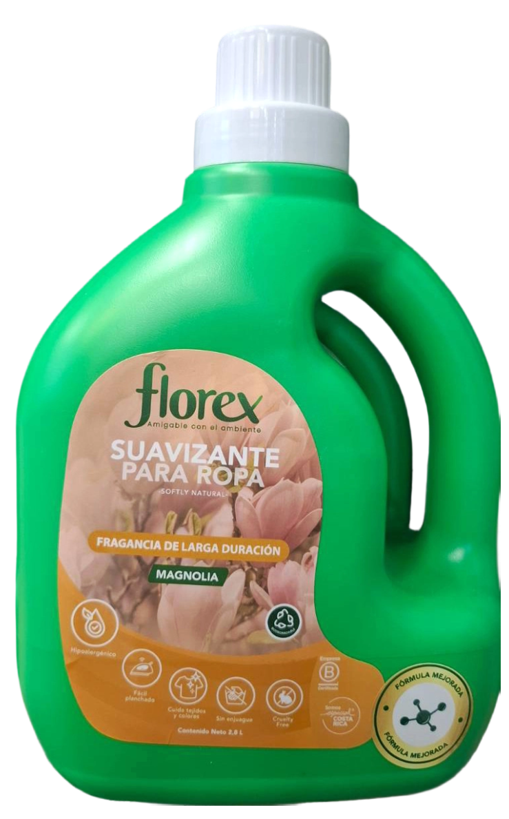 SUAVIZANTE ROPA MAGNOLIA FLOREX  2.8L