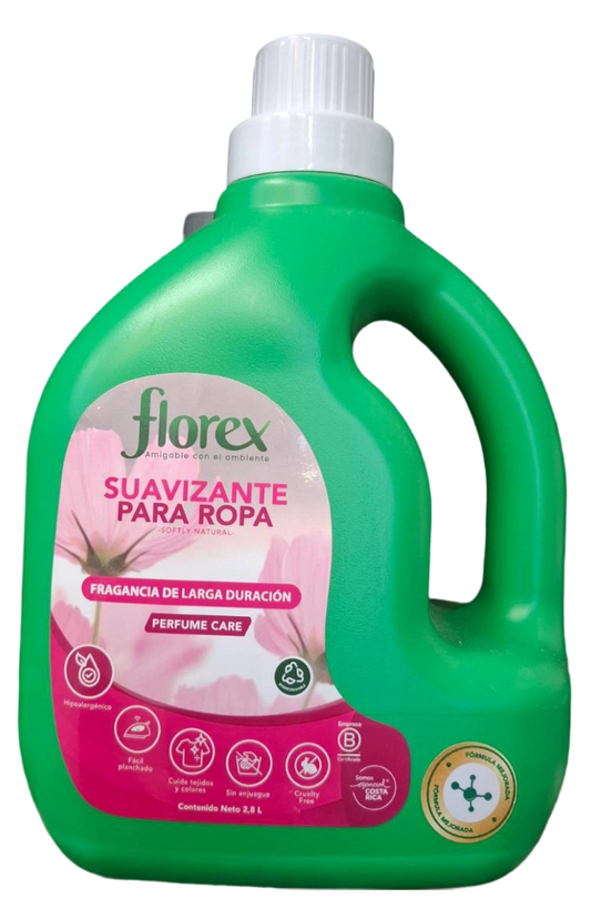 SUAVIZANTE ROPA PERFUME CARE 2.8L FLOREX