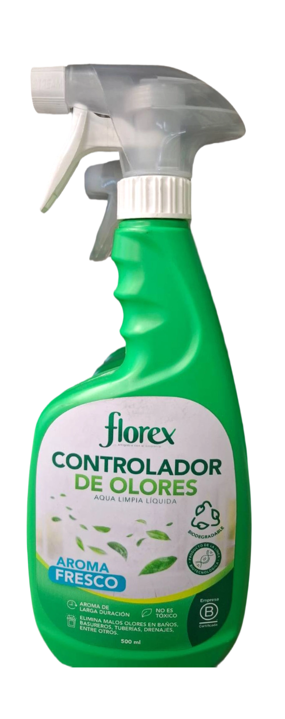 CONTROLADOR DE OLORES AROMA FRESCO FLOREX 500ML