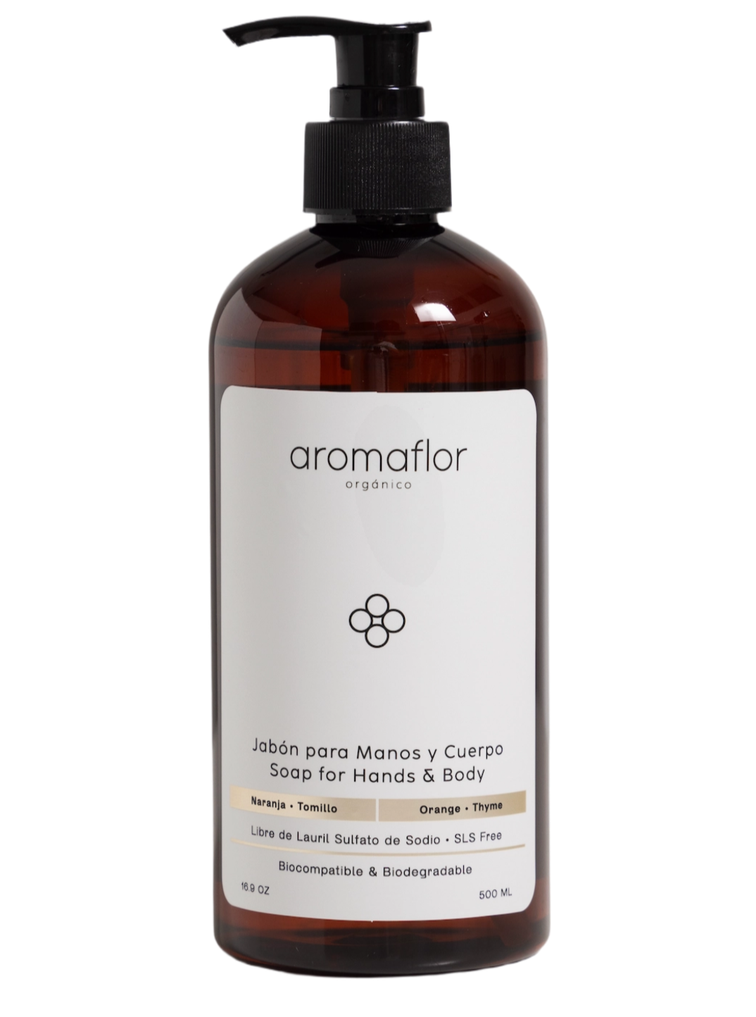 JABÓN NARANJA TOMILLO AROMAS 500ML