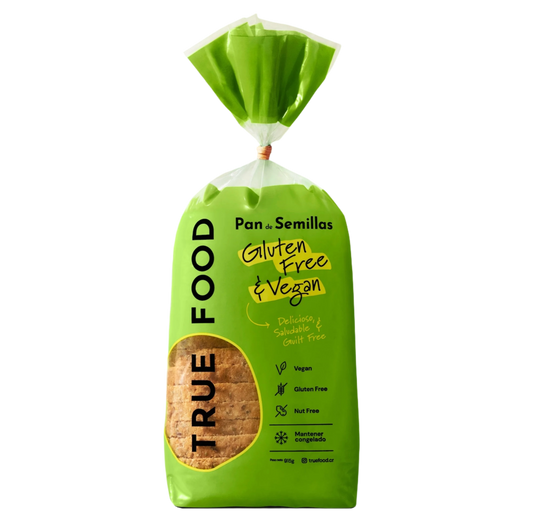PAN SEMILLAS GLUTEN FREE TRUE FOOD 820G
