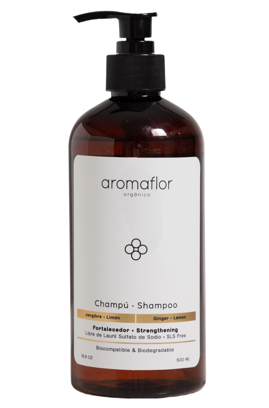 SHAMPOO JENGIBRE LIMON AROMAS 500g