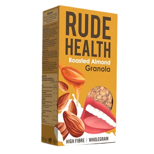 GRANOLA ROASTED ALMOND RUDE HEALTH 400g