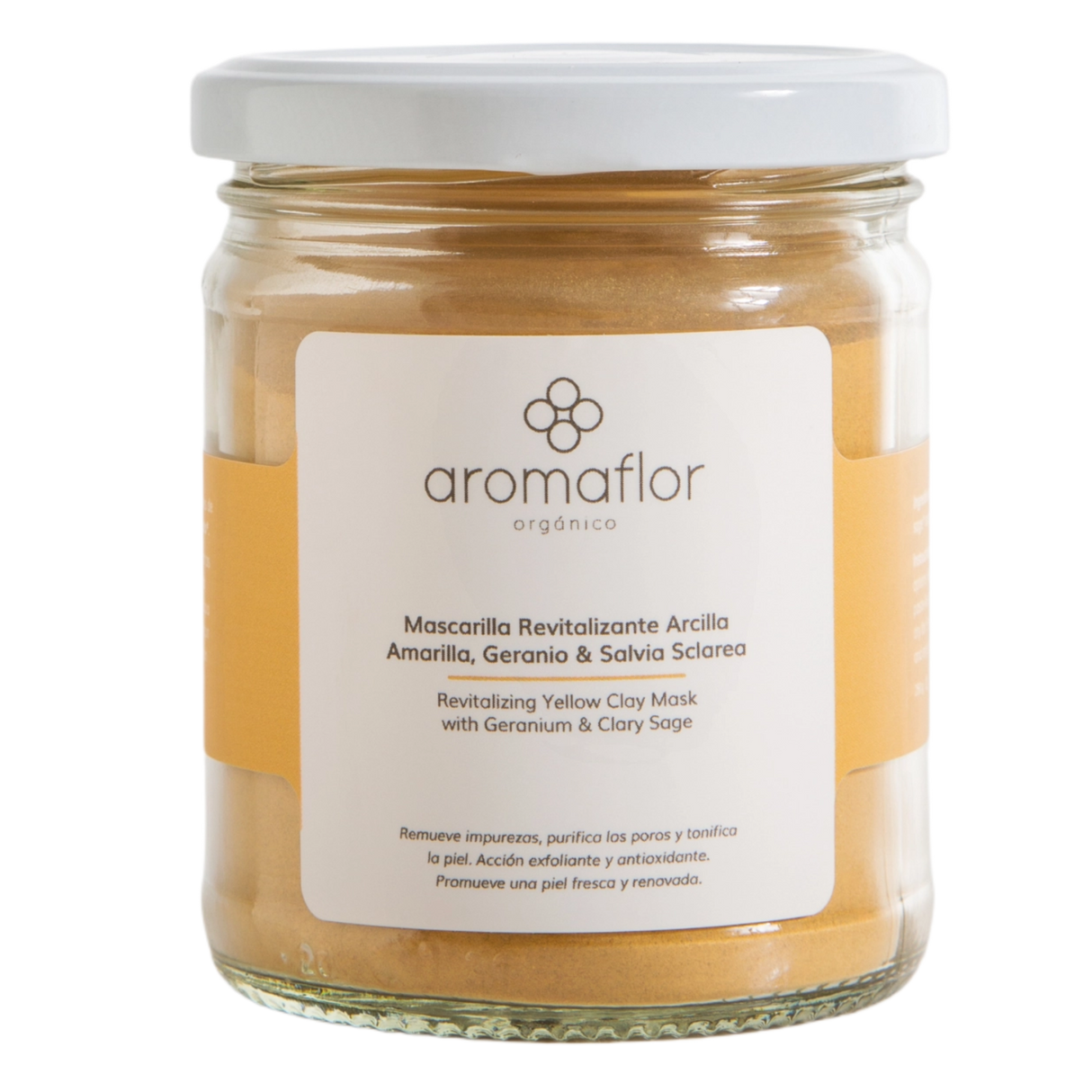 MASCARILLA REVITALIZANTE ARCILLA AROMAFLOR  250G