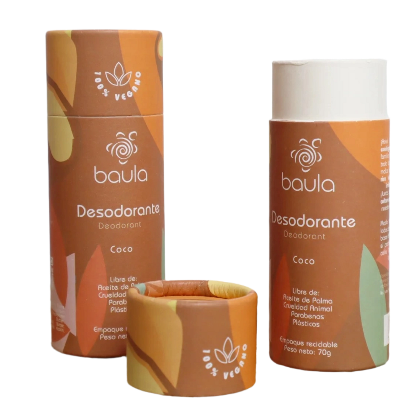 DESODORANTE BARRA COCO BAULA 70G