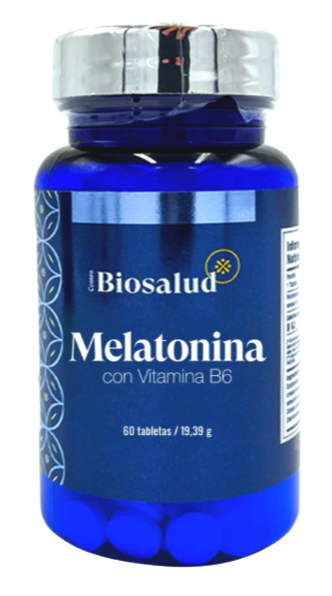 MELATONINA CON VITAMINA B6 60 UNIDADES BIOSALUD