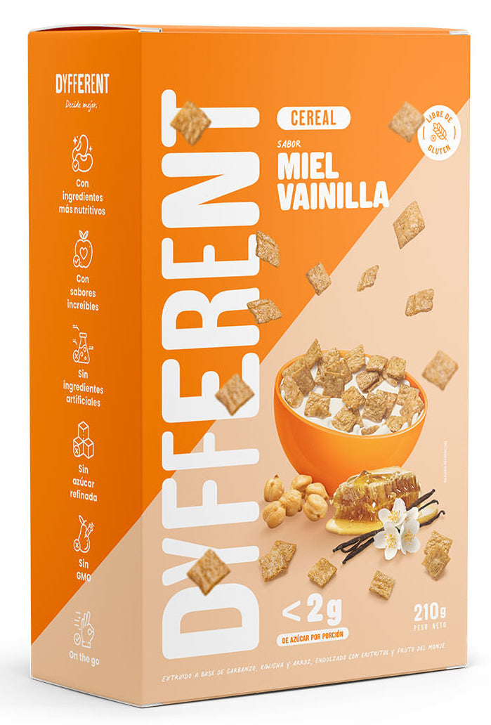 CEREAL MIEL VAINILLA DYFFERENT 210g