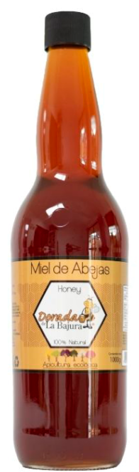 MIEL LIQUIDA DORADA LA BAJURA 500G