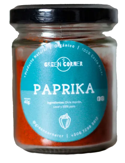 PAPRIKA GREEN CORNER  FRASCO 40G