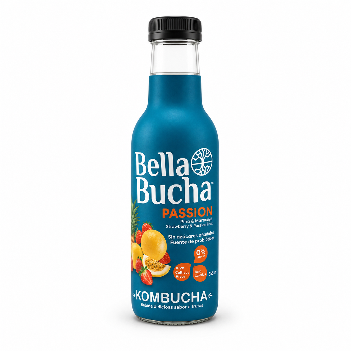 BEBIDA PASSION BELLA BUCHA 355ML