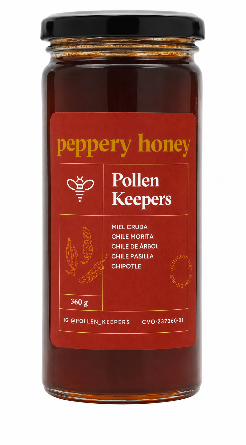 MIEL CRUDA CHILE POLLEN KEEPERS 360g