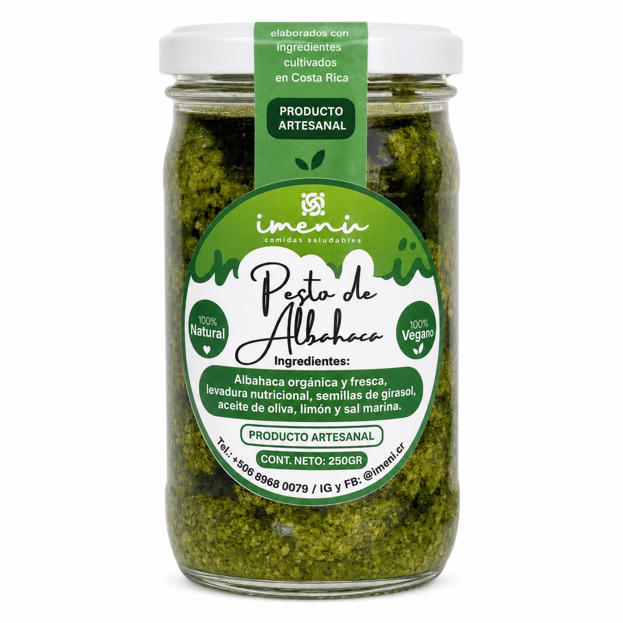 PESTO ALBAHACA - IMENU 250G