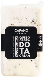 QUESO DOTA CREAM AJO PIMIENTA CAFANO 150G