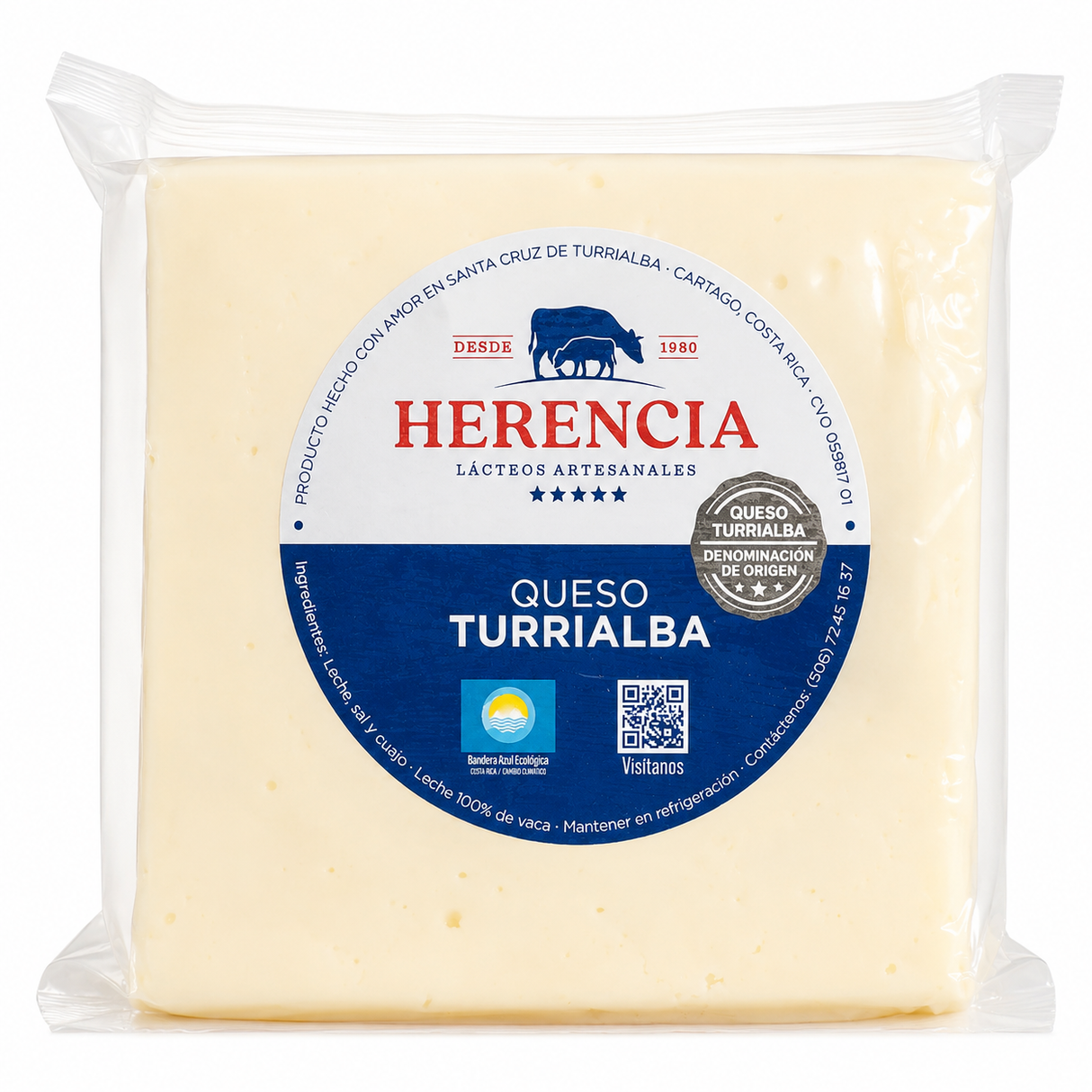 QUESO TURRIALBA LA HERENCIA 500G