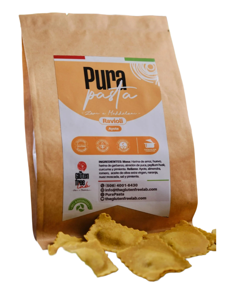 PASTA RAVIOLI AYOTE PURA PASTA 250G