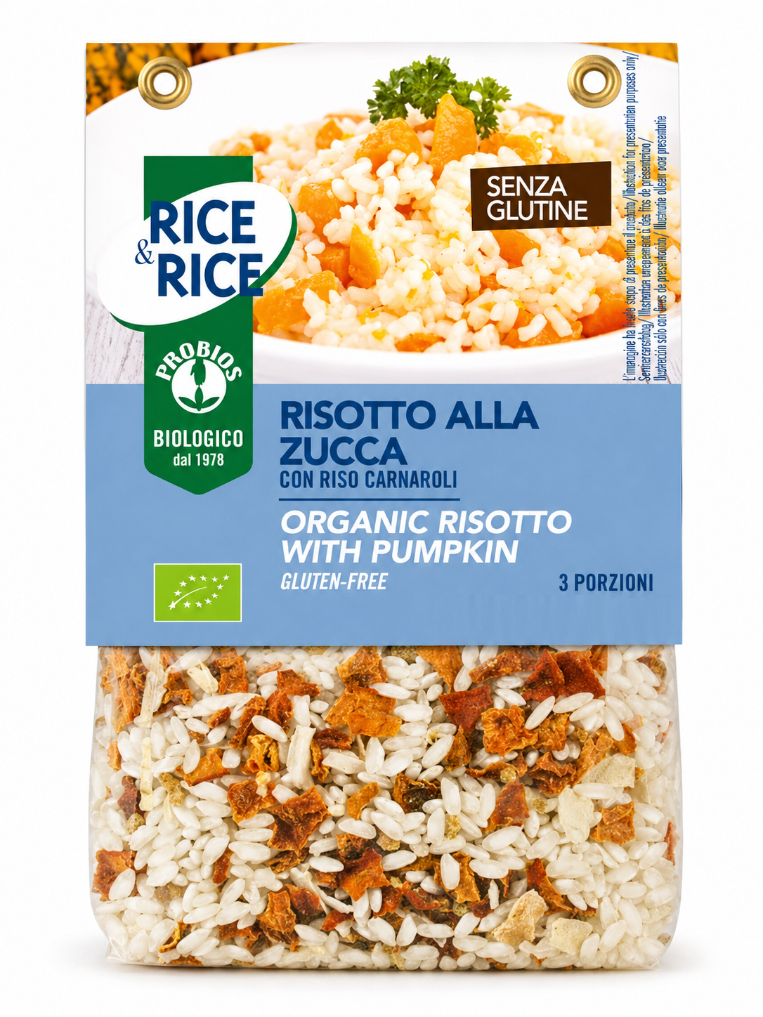 RISOTTO CON CALABAZA 150g RR
