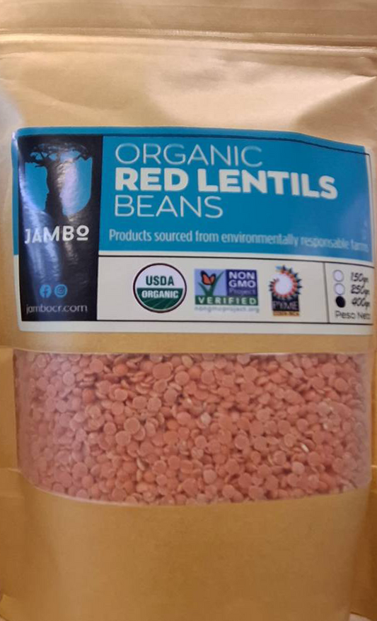 LENTEJAS ROJAS JAMBO 400G