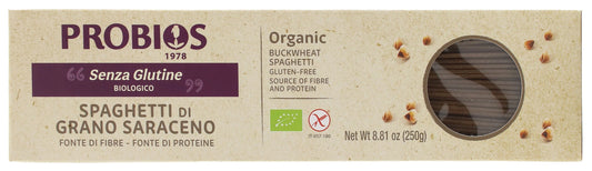 SPAGUETTI DI GRANO SARACENO ORGANIC PROBIOS 250G
