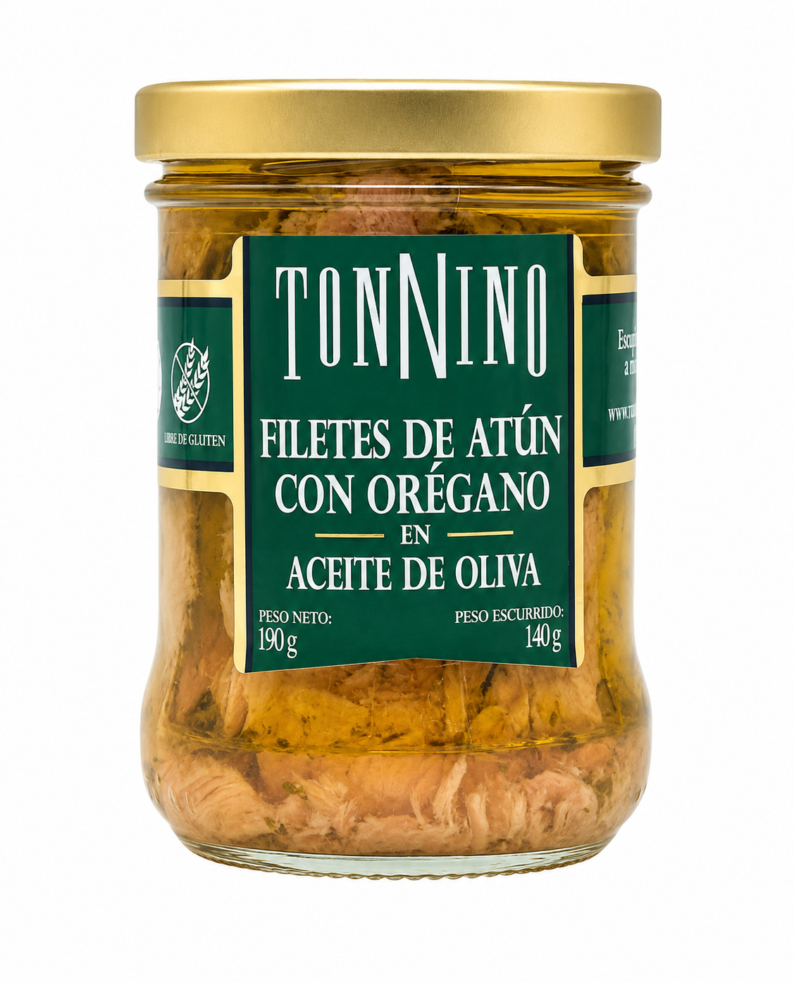 ATÚN CON ORÉGANO ACEITE TONNINO 190G